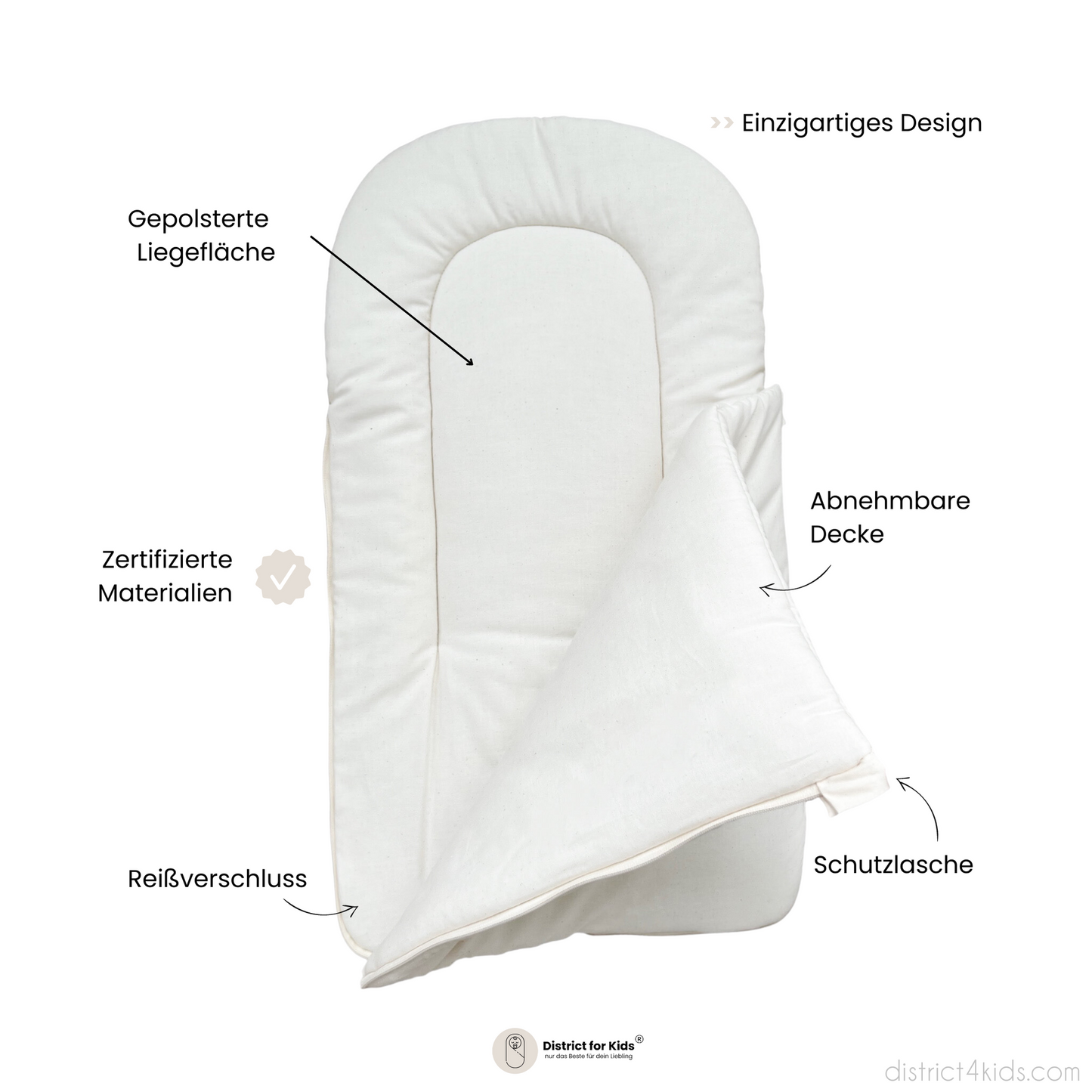 Babyschlafsack Sleepy Leinen – Kuscheliger Ganzjahresschlafsack