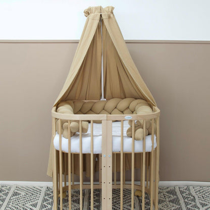 Himmelstange weiß universal Babybett Kinderbett Gitterbett Wiege Beistellbett