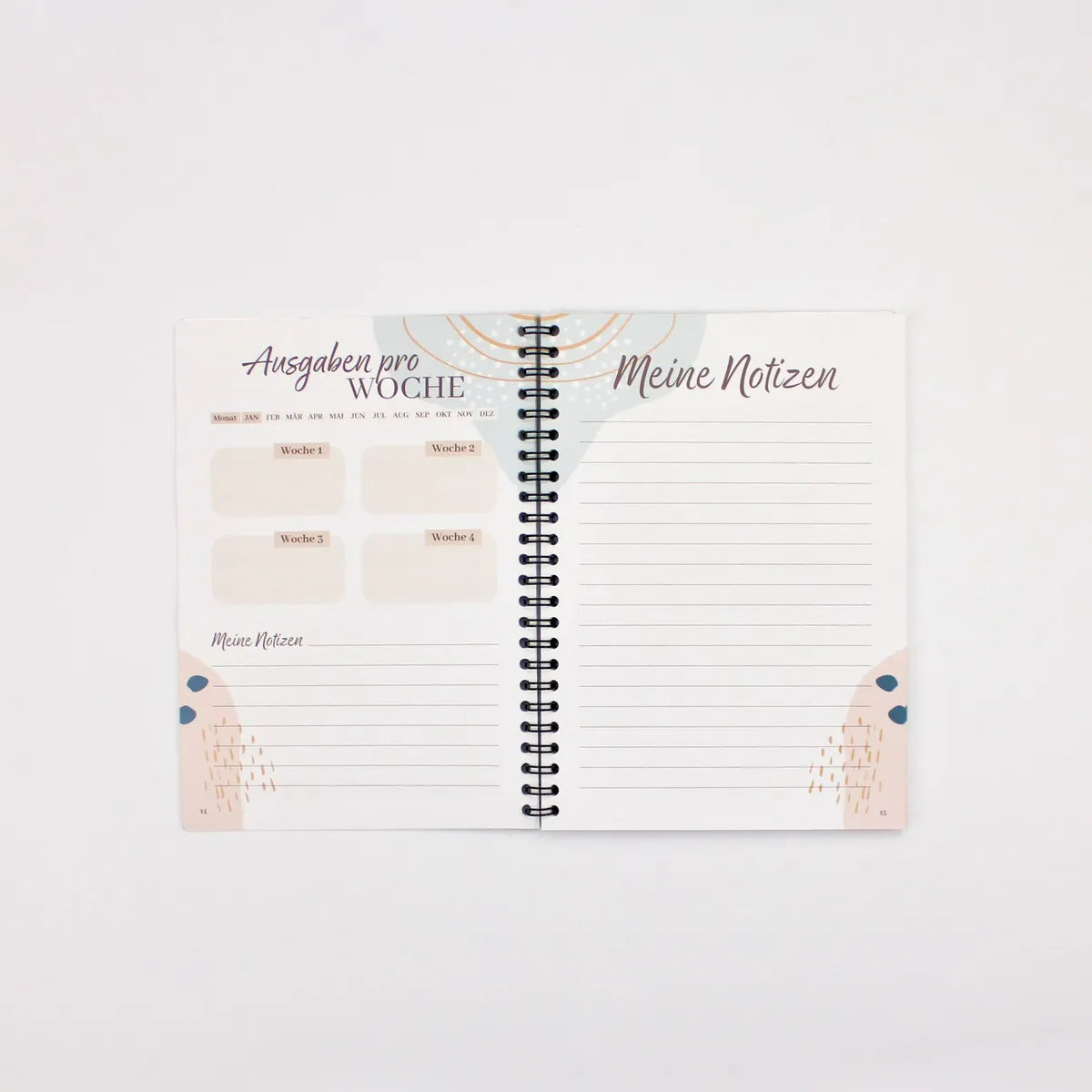 Budget Planer (Jahresunabhängig) - DIN A5