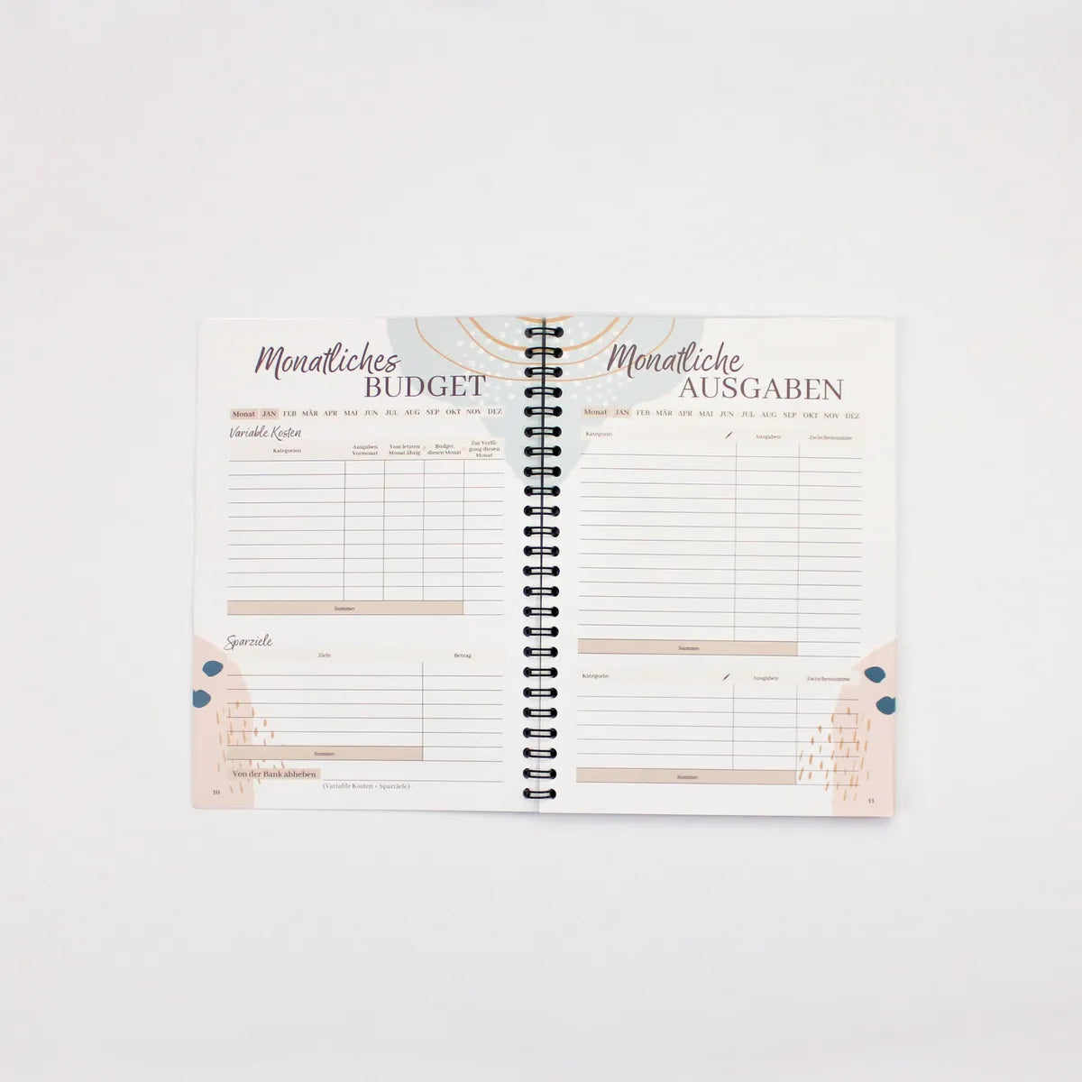 Budget Planer (Jahresunabhängig) - DIN A5
