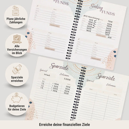 Budget Planer (Jahresunabhängig) - DIN A5
