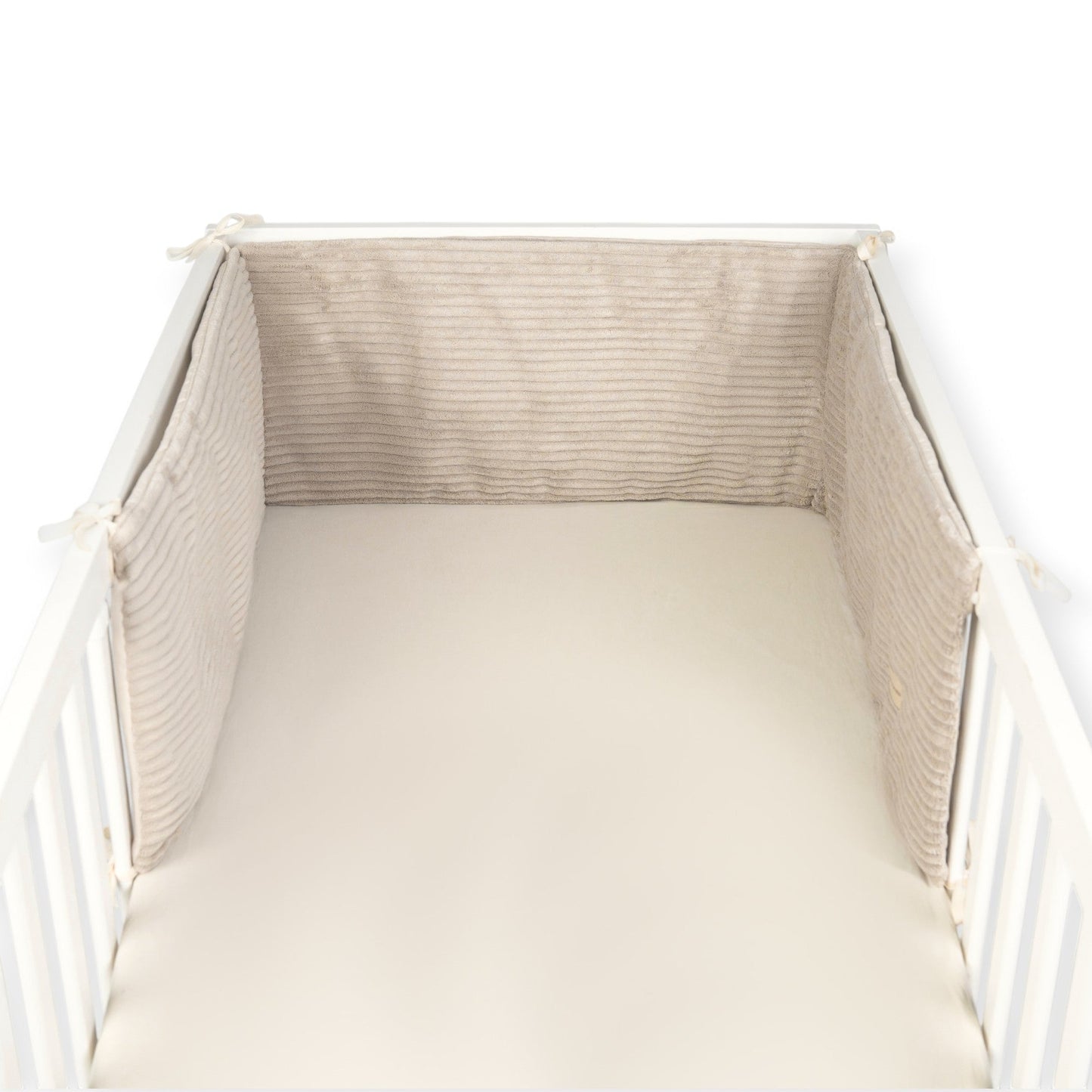 Bettumrandung Cord – Moderne & kuschelige Umrandung für Babybett & Beistellbett