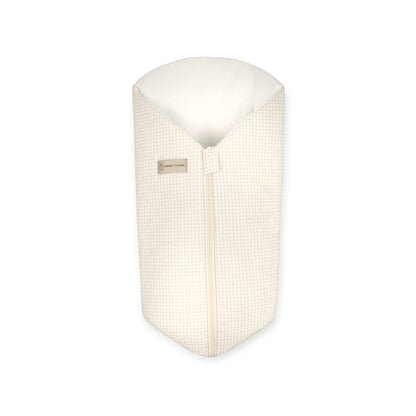 Pucksack Baumwolle kariert mitwachsend - Ganzjahresschlafsack & Einschlafhilfe