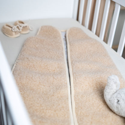 Babyschlafsack Merinowolle Wollwalk - natürlich warm & kuschelig