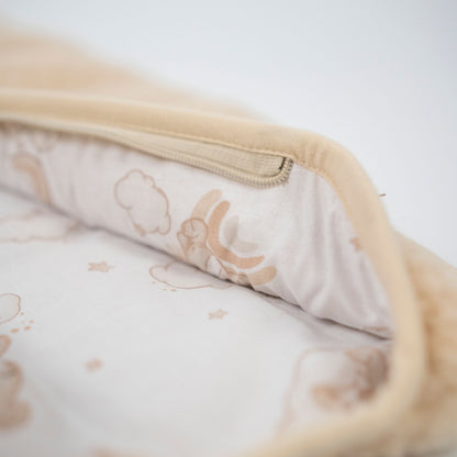 Babyschlafsack Merinowolle Wollwalk - natürlich warm & kuschelig