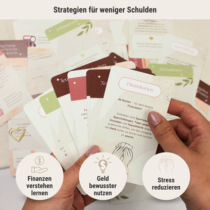 Finanzkarten - Set mit 40 Karten