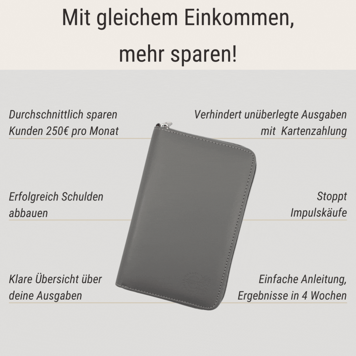 Geldbeutel Planer - Personal A6