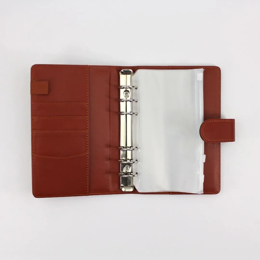 Budget Binder Glattleder - Personal