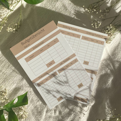 Grundausstattung Budget Binder