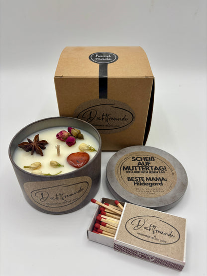 Sternzeichen Schütze Duftkerze - Handgemachte Sojawachs-Kerze - Personalisiertes Astrologie-Geschenk