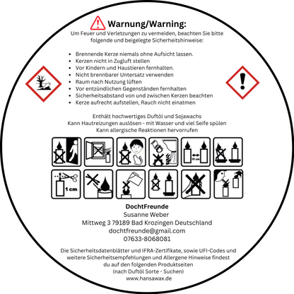 Wertschätzende Duftkerze „You are Special“ – Einzigartiges personalisierbares Geschenk für ganz besondere Menschen - Handgemacht