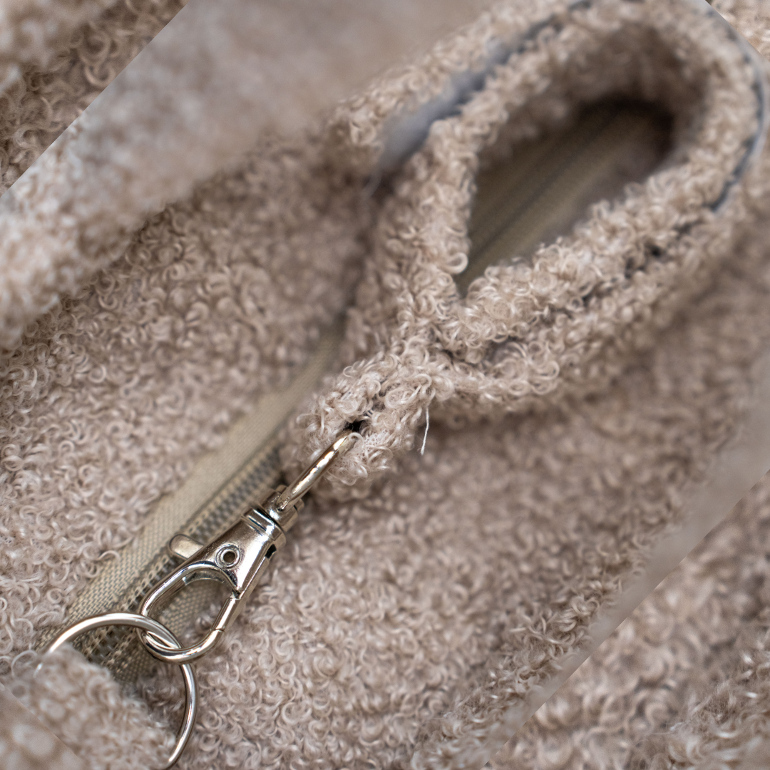 Kinderwagentasche Cube Teddy Bouclé | Wickeltasche