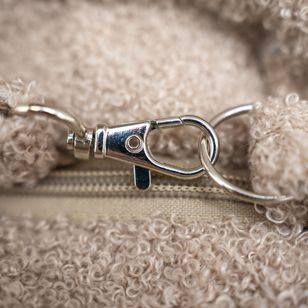 Kinderwagentasche Cube Teddy Bouclé | Wickeltasche