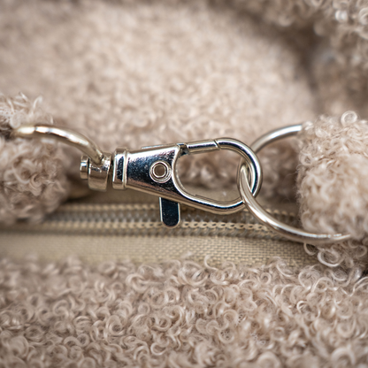 Kinderwagentasche Cube Teddy Bouclé | Wickeltasche