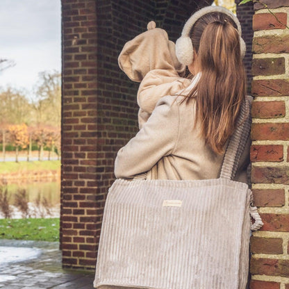Kinderwagentasche Cube Cord | Wickeltasche