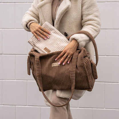 Kinderwagentasche Cube Cord | Wickeltasche