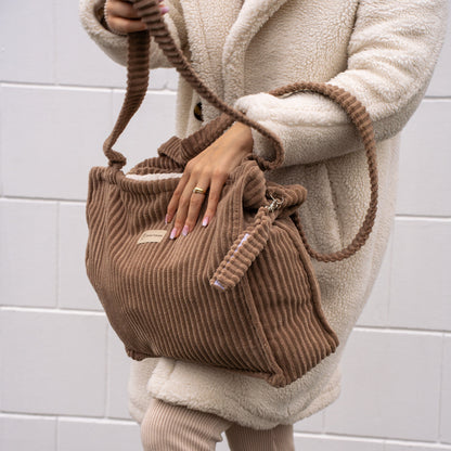 Kinderwagentasche Cube Cord | Wickeltasche