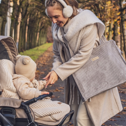 Kinderwagentasche Cube Cord | Wickeltasche