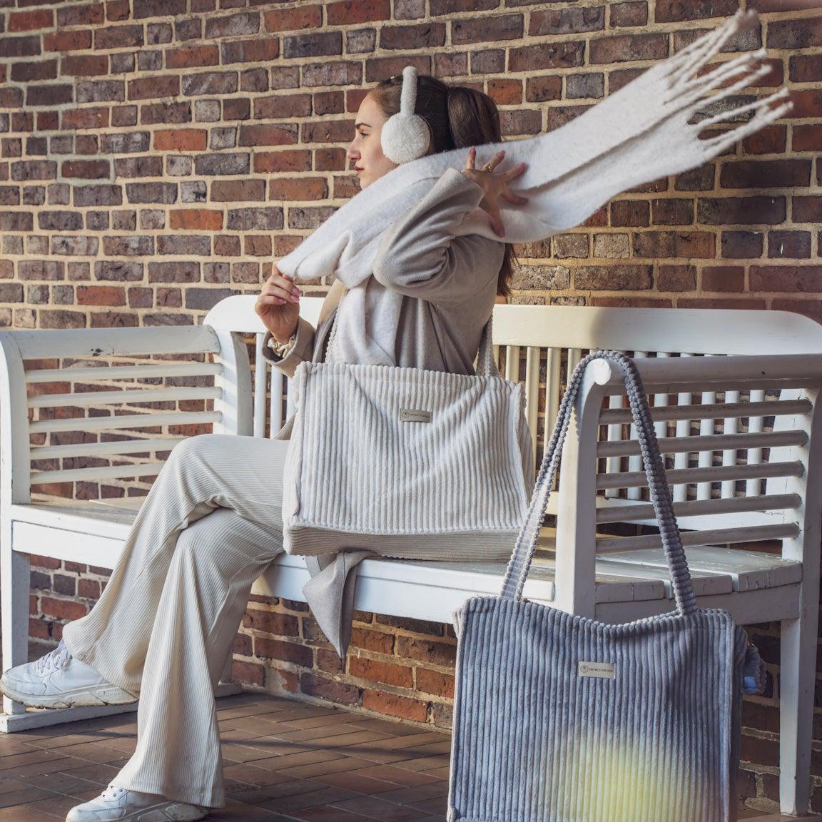 Kinderwagentasche Cube Cord | Wickeltasche