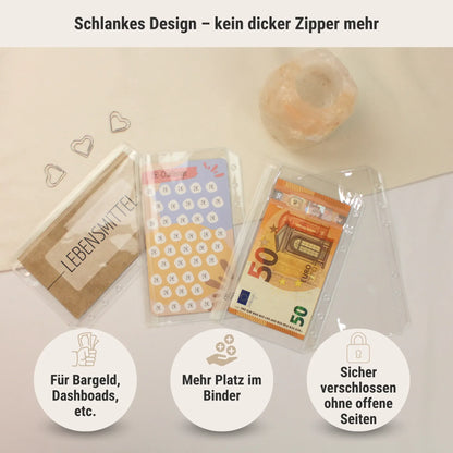 Klarsichthüllen - Personal A6 (4er Set)