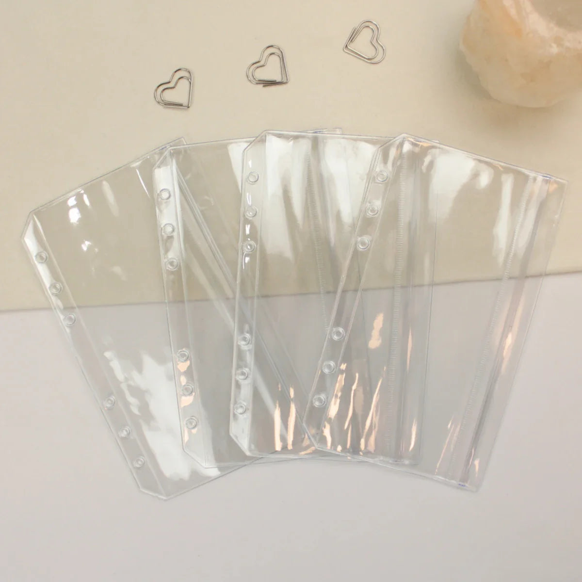 Klarsichthüllen - Personal A6 (4er Set)