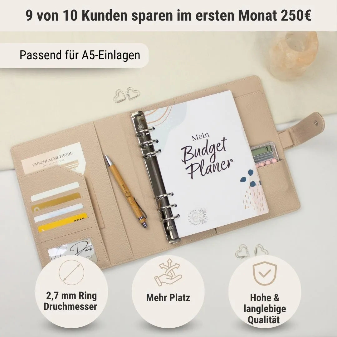Budget Binder Litchi - DIN A5