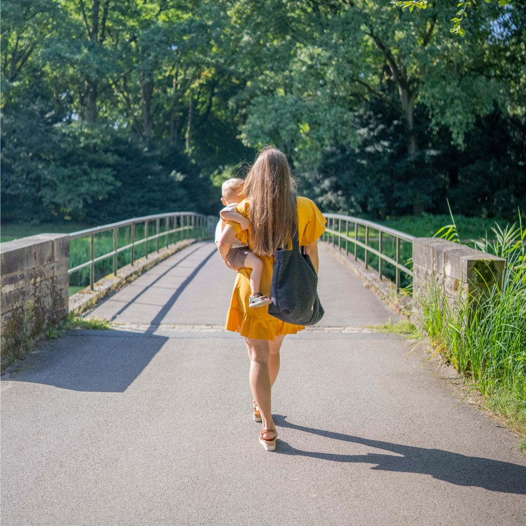 Shopper Mom Bag Bouclé Teddystoff- Ideal für den Alltag, Kinderwagen, Cross Shoulder