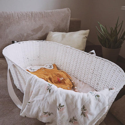 Moseskorb Papiergeflecht Paper Dream inkl. Matratze - Nachhaltig & sicher