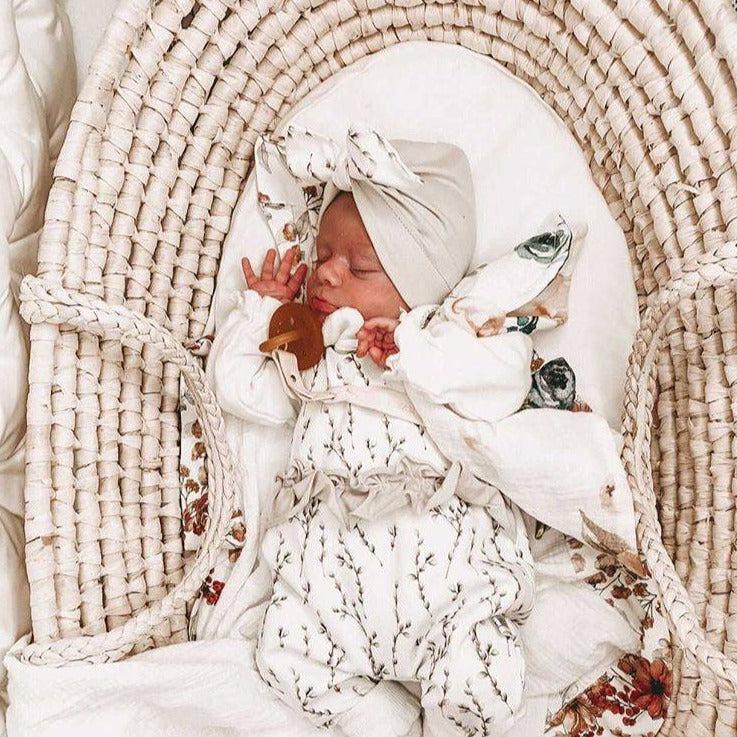 Moseskorb Weidengeflecht inkl. Matratze - bequemes Schlafumfeld für dein Baby