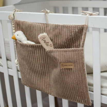 Babybett Organizer Cord - Aufbewahrung fürs Babyzimmer