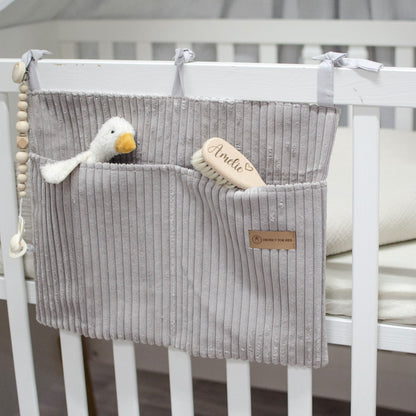 Babybett Organizer Cord - Aufbewahrung fürs Babyzimmer