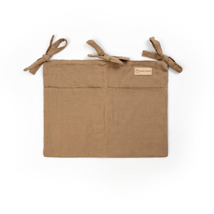 Babybett Organizer Musselin - Aufbewahrung fürs Babyzimmer