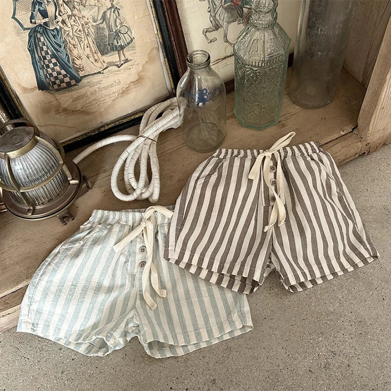 Vintage-Stripes Babyshorts