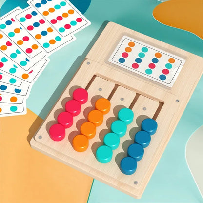 Montessori Vier-Farben-Laufspiel