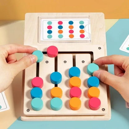 Montessori Vier-Farben-Laufspiel