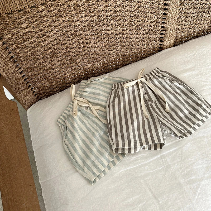Vintage-Stripes Babyshorts