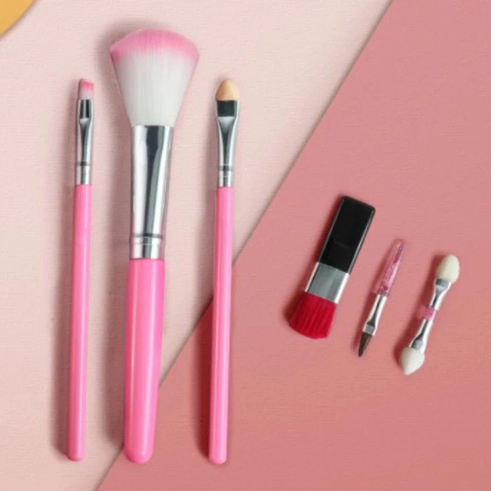Kinder Schminkspielset – Prinzessinnen-Make-up Box mit Lippenstift & Lidschatten