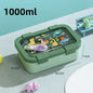 Cartoon Lunchbox mit Suppenschüssel
