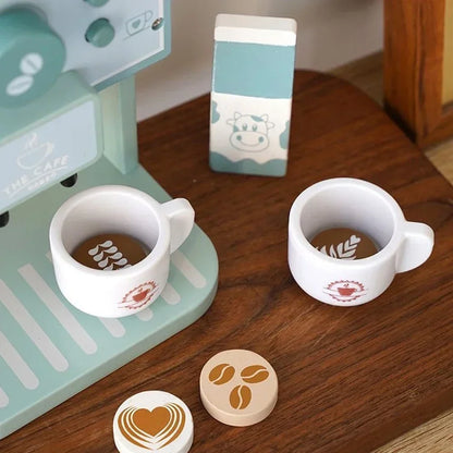 Montessori Holz-Kaffee-Maschine