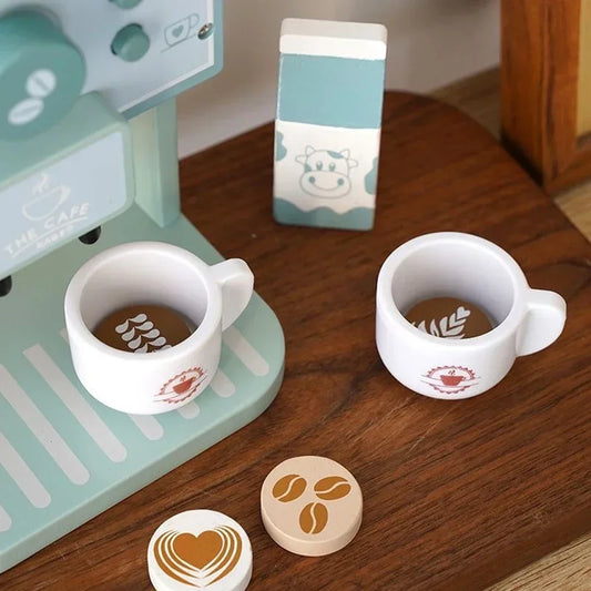 Montessori Holz-Kaffee-Maschine