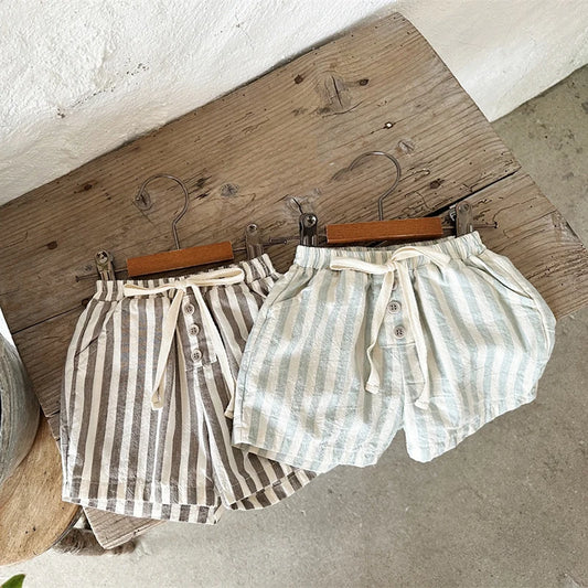 Vintage-Stripes Babyshorts