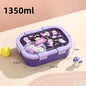 Cartoon Lunchbox mit Suppenschüssel