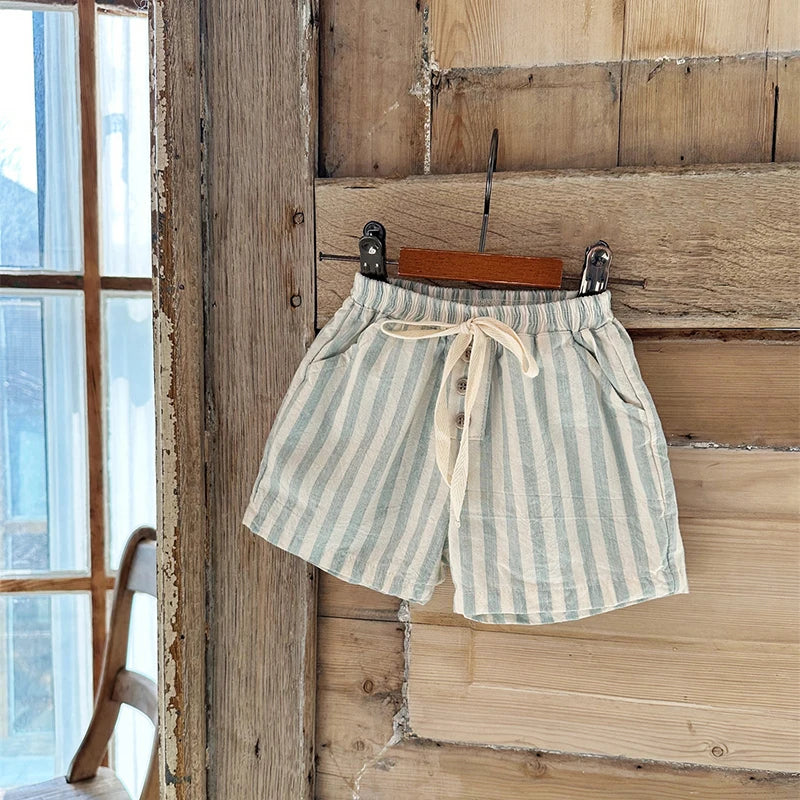 Vintage-Stripes Babyshorts