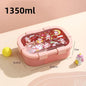 Cartoon Lunchbox mit Suppenschüssel