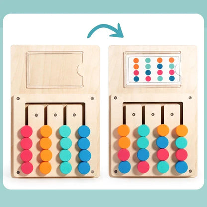 Montessori Vier-Farben-Laufspiel