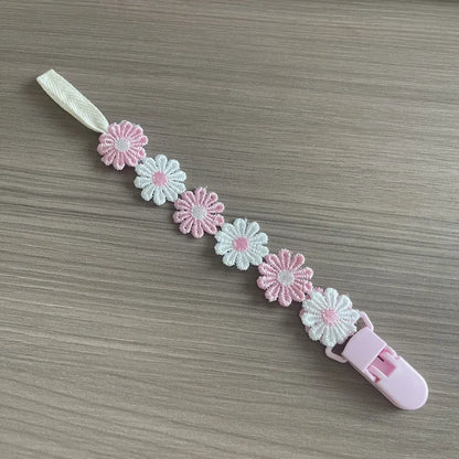 Süße Gänseblümchen-Schnullerkette