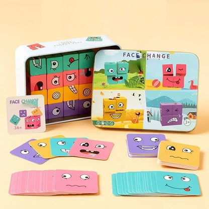 Holzpuzzle & Versus-Tischspiel