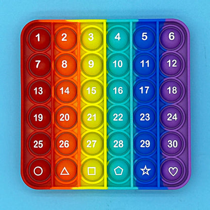 Pop Fidget Lernspielzeug  – Zahlen & Buchstaben (2er-Pack)