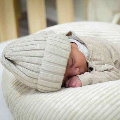 Stillkissen U-Form Cord mit abnehmbarem Bezug - ergonomisches Mondstillkissen