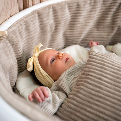 Bettumrandung Cord – Moderne & kuschelige Umrandung für Babybett & Beistellbett